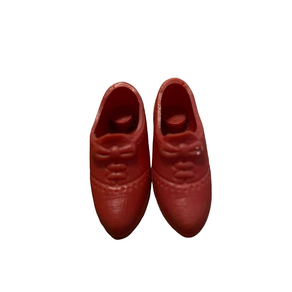 Vintage Ideal Tammy Doll Red Tennis Shoes Squishy Rubber Japan 1960s Bow